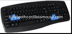 Speciale Curve vorm PS2 waterdichte Computer Toetsenborden voor Gaming met blauwe Gaming knoppen