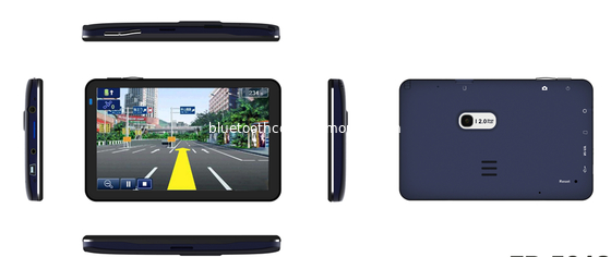 5 Inch 800 x 480 CPU 533 MHz voertuig Automobile Widescreen Portable GPS Navigator met CVR